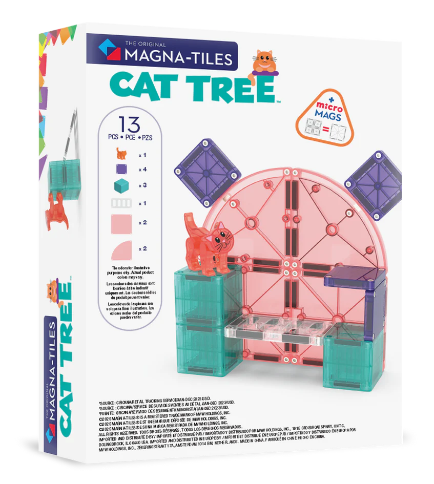 MAGNA-TILES - Cat Tree - 13 delige set