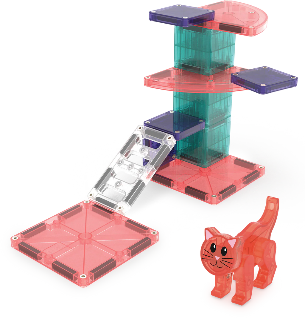MAGNA-TILES - Cat Tree - 13 delige set
