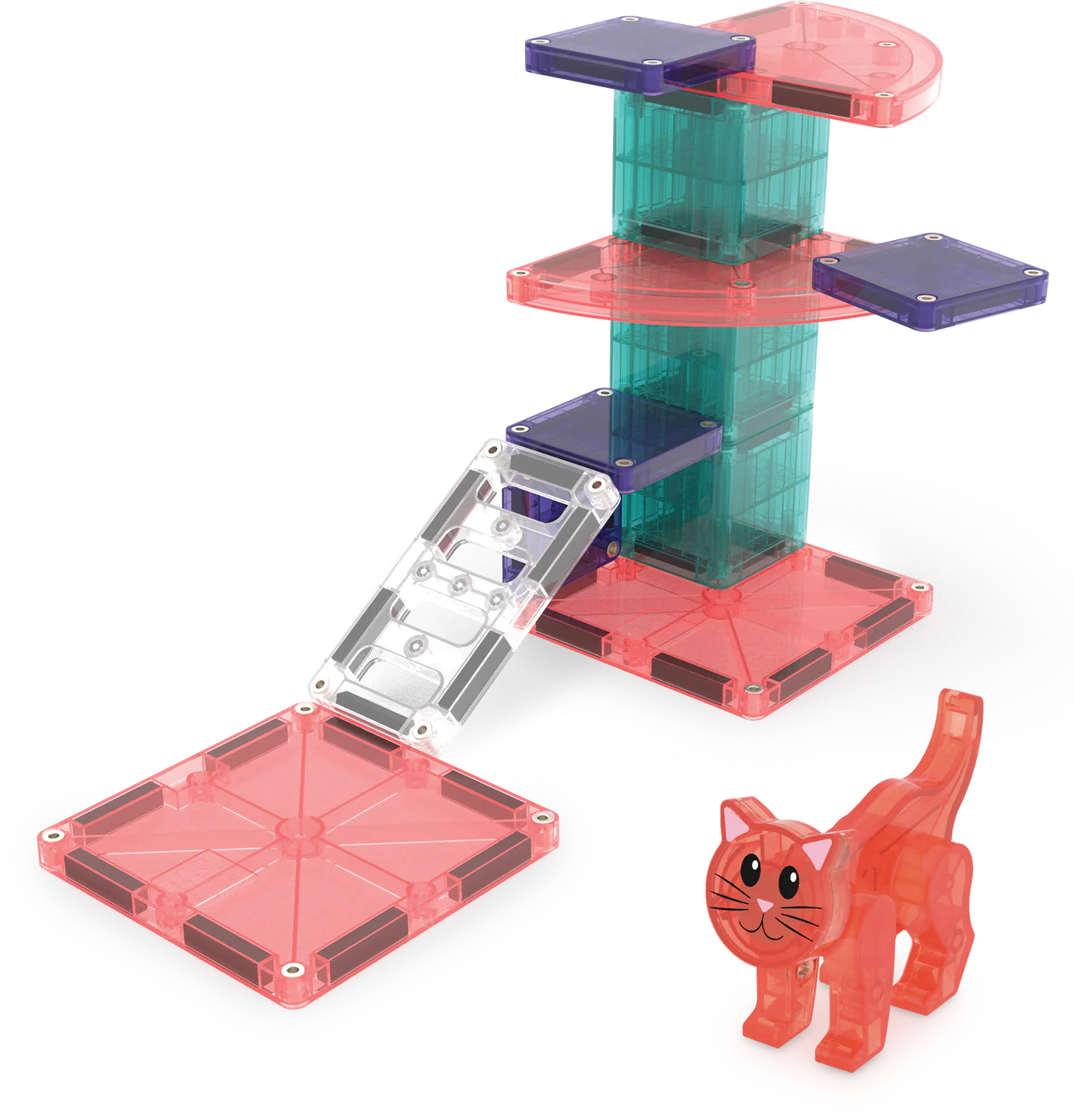 MAGNA-TILES - Cat Tree - 13 delige set