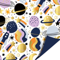 Cadeaupapier - Galaxy  - 2 meter