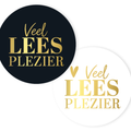 Sticker - Veel leesplezier! - 20 stuks