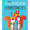 Twee vechtende eekhoorntjes