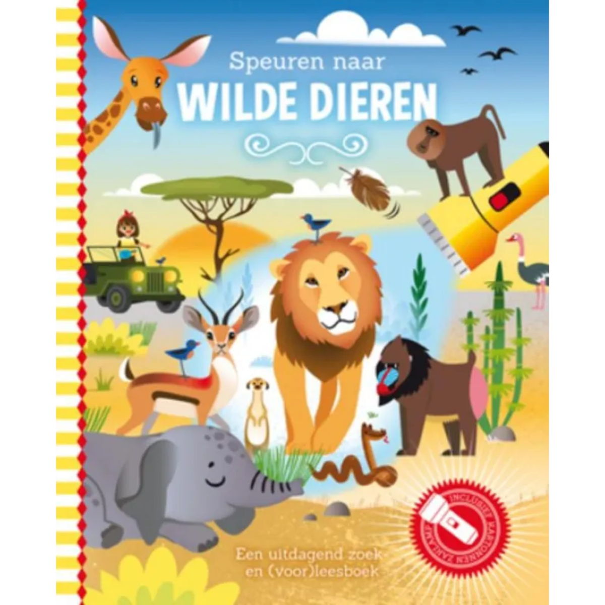 Zaklampboek - Speuren naar wilde dieren