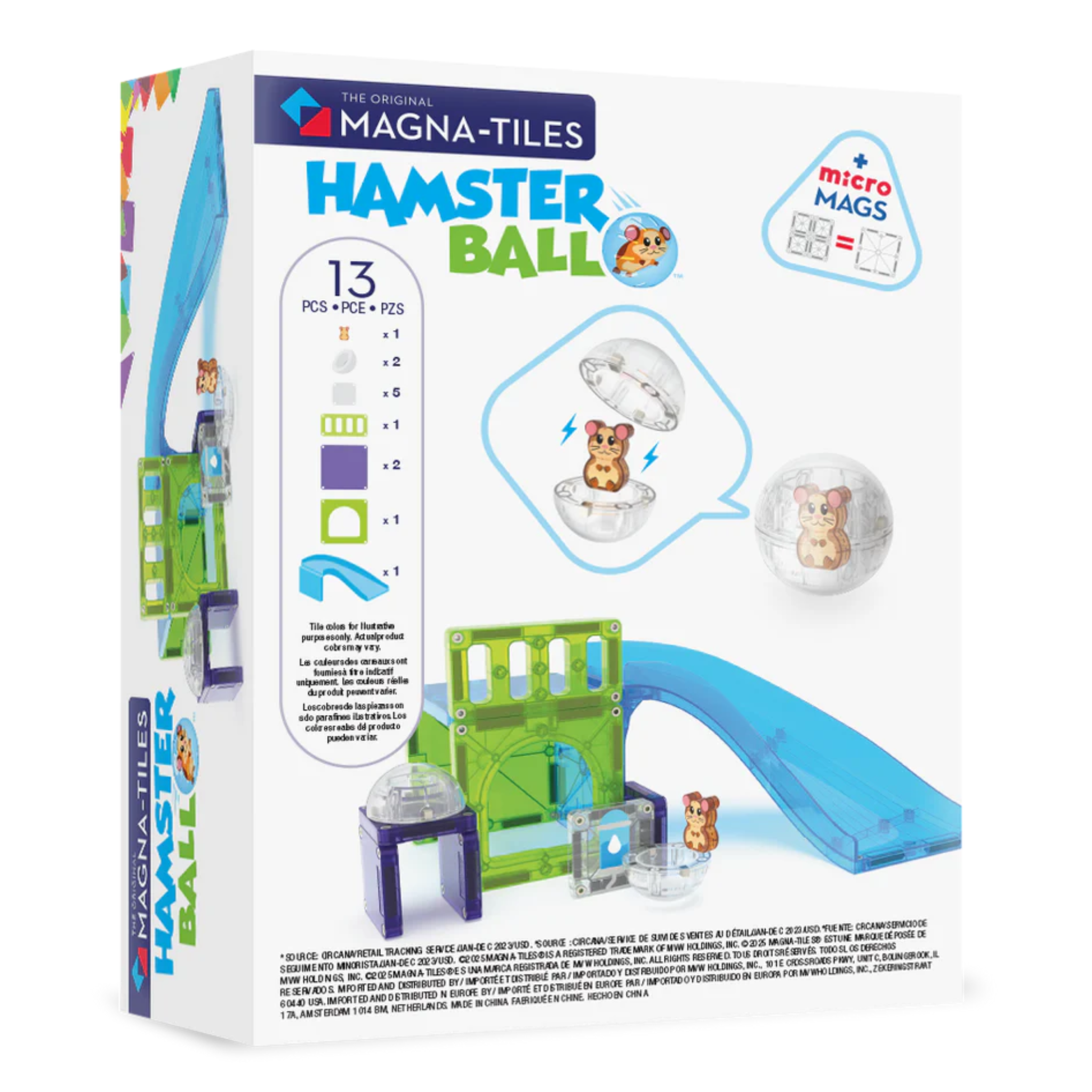 MAGNA-TILES - Hamster Ball - 13 delige set