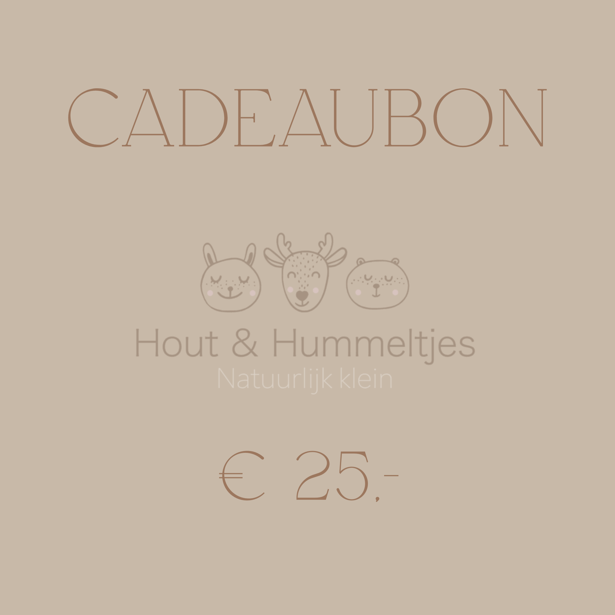 Cadeaubon € 100,-