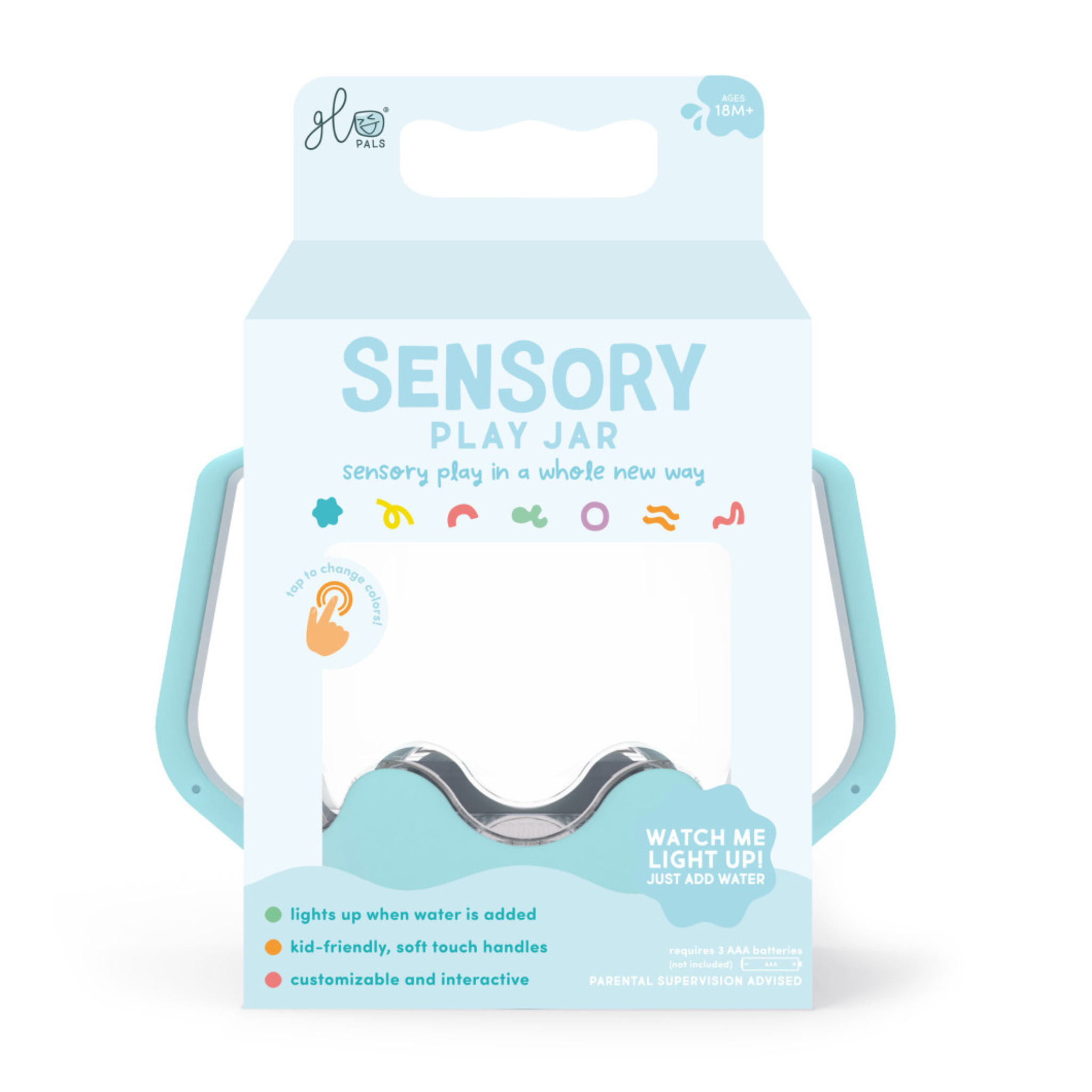 GloPals - Sensory play cup - Blauw