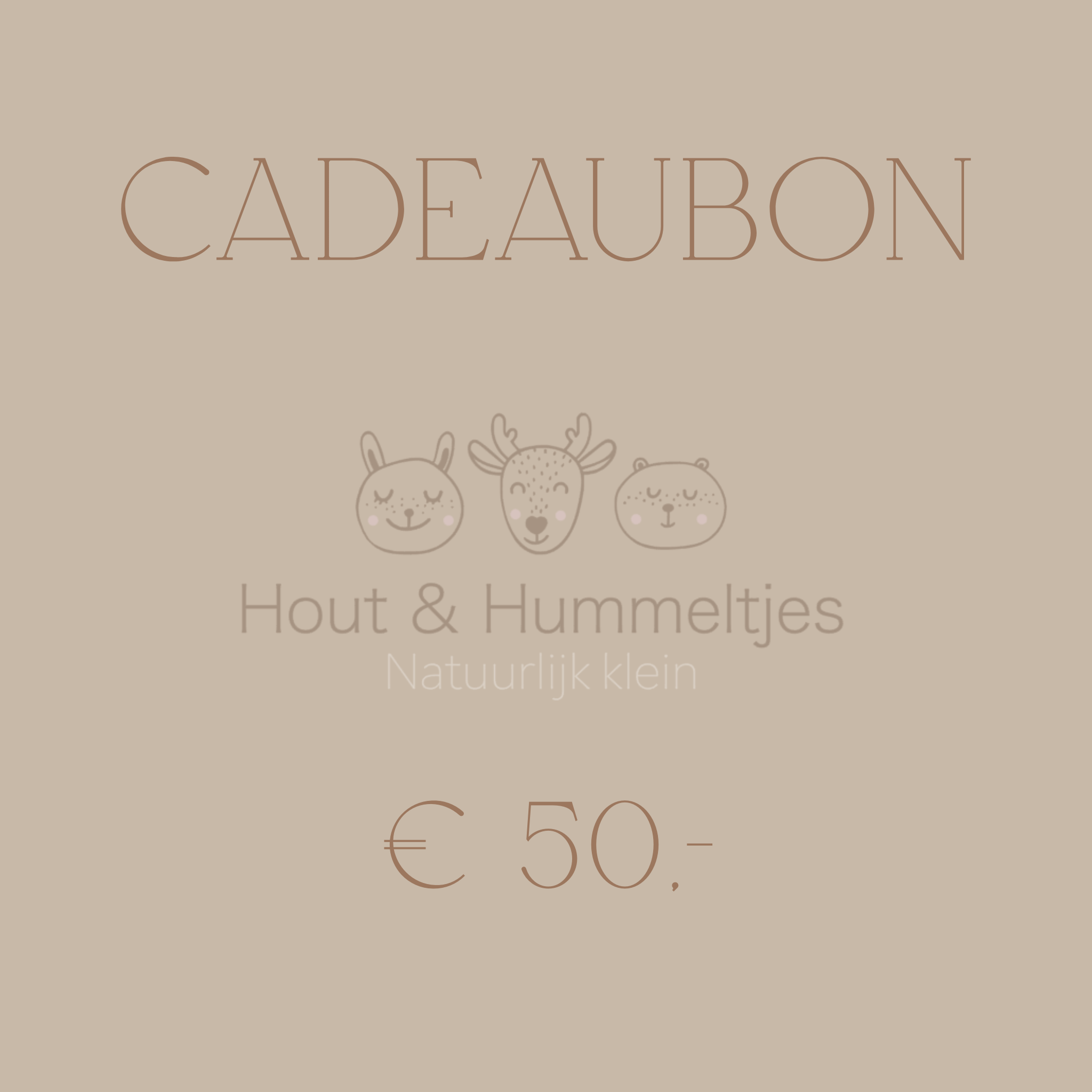 Cadeaubon € 100,-