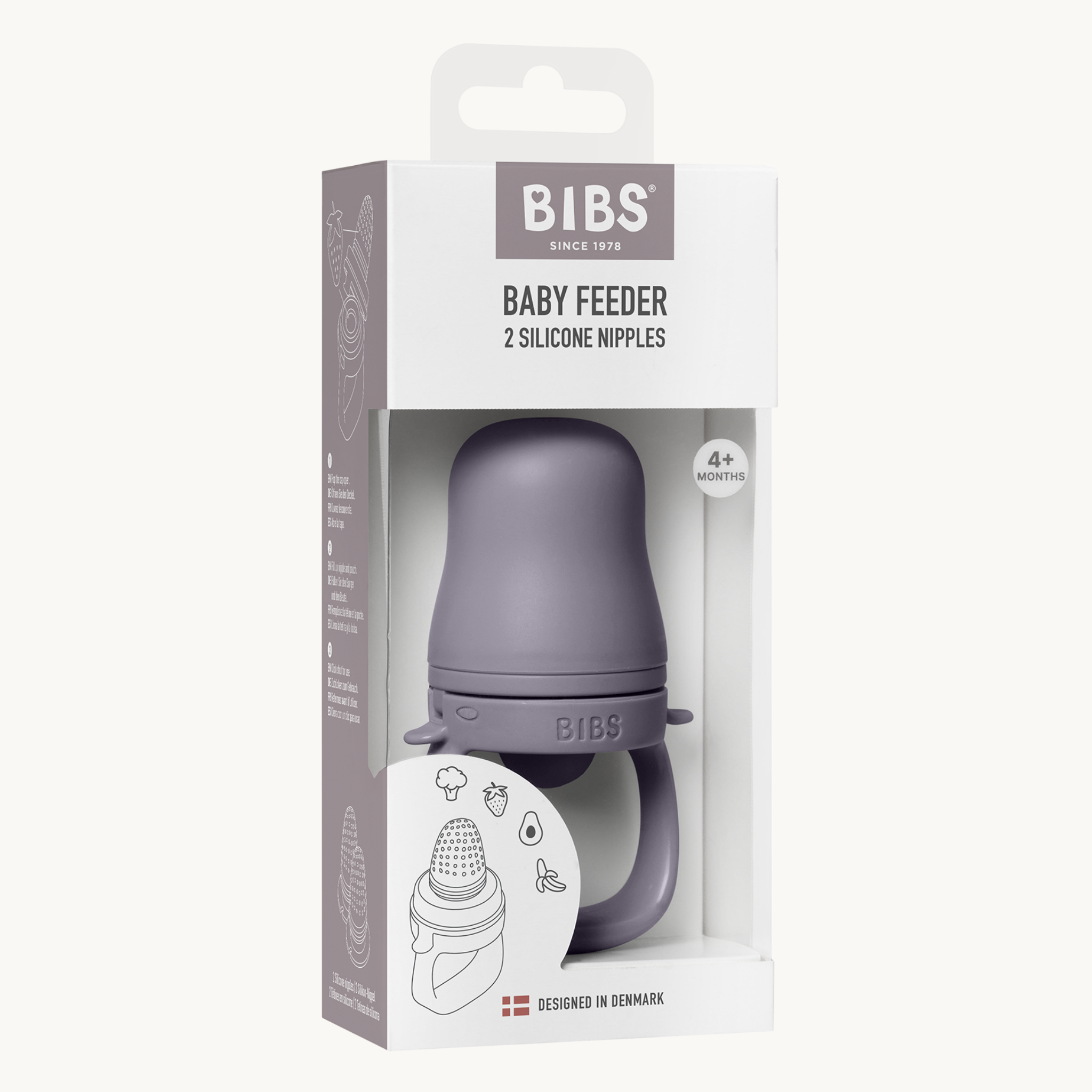 Bibs Baby Feeder - Fossil Grey