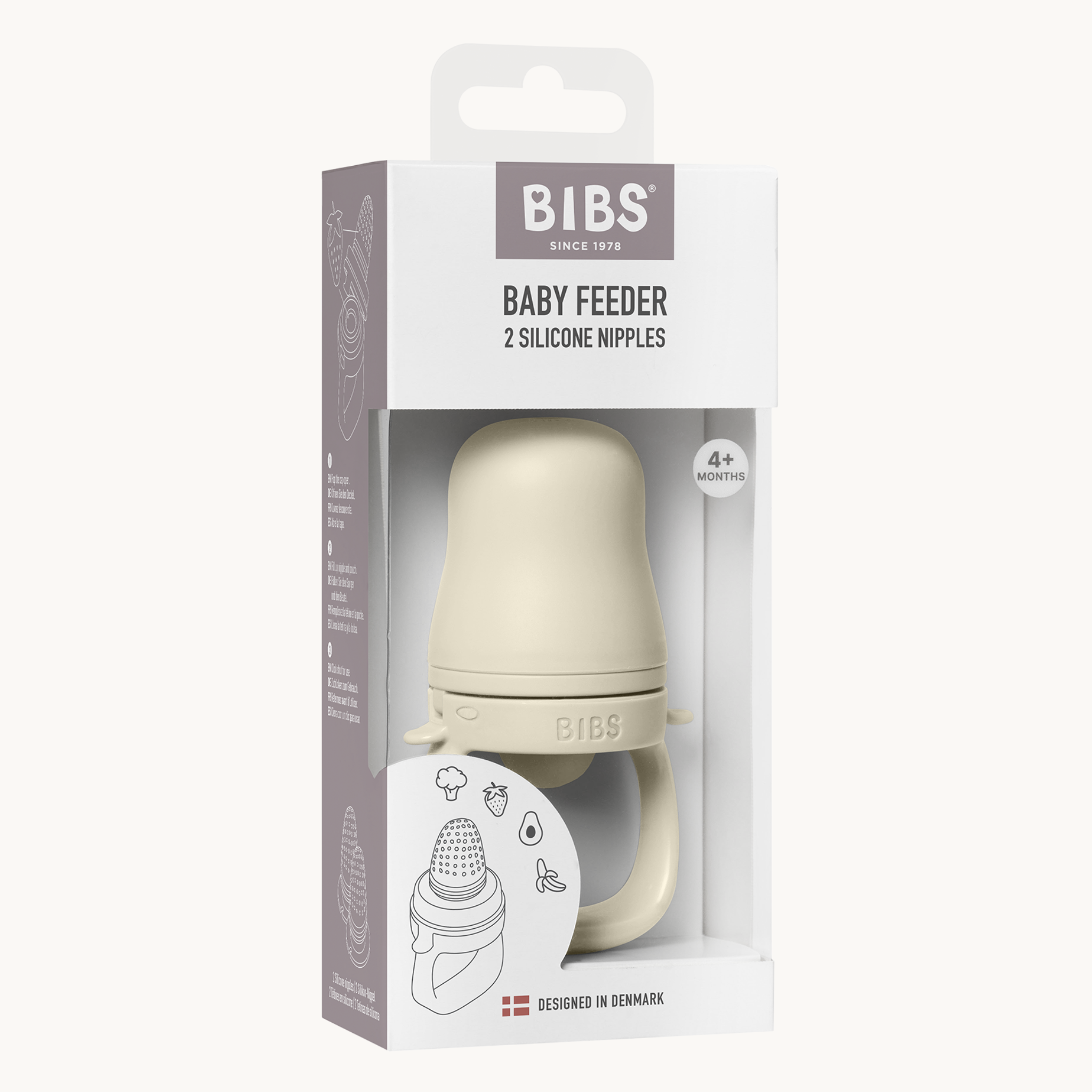 Bibs Baby Feeder - Ivory