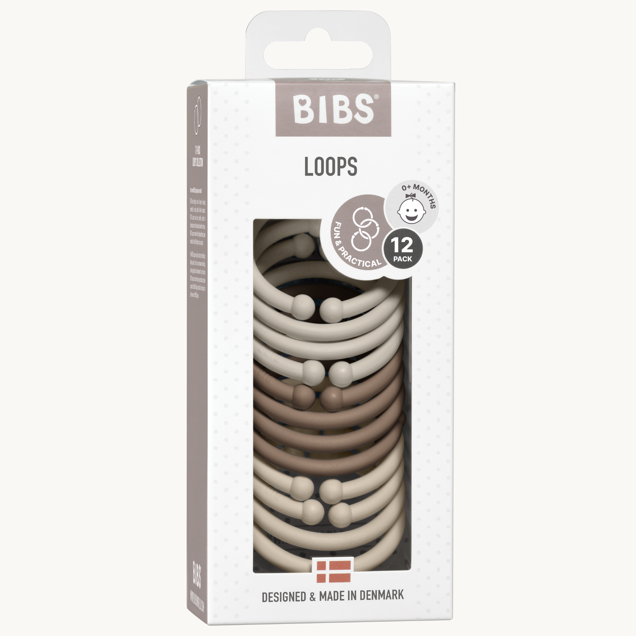 Bibs Loops -  Sand/Dark Oak/Vanilla