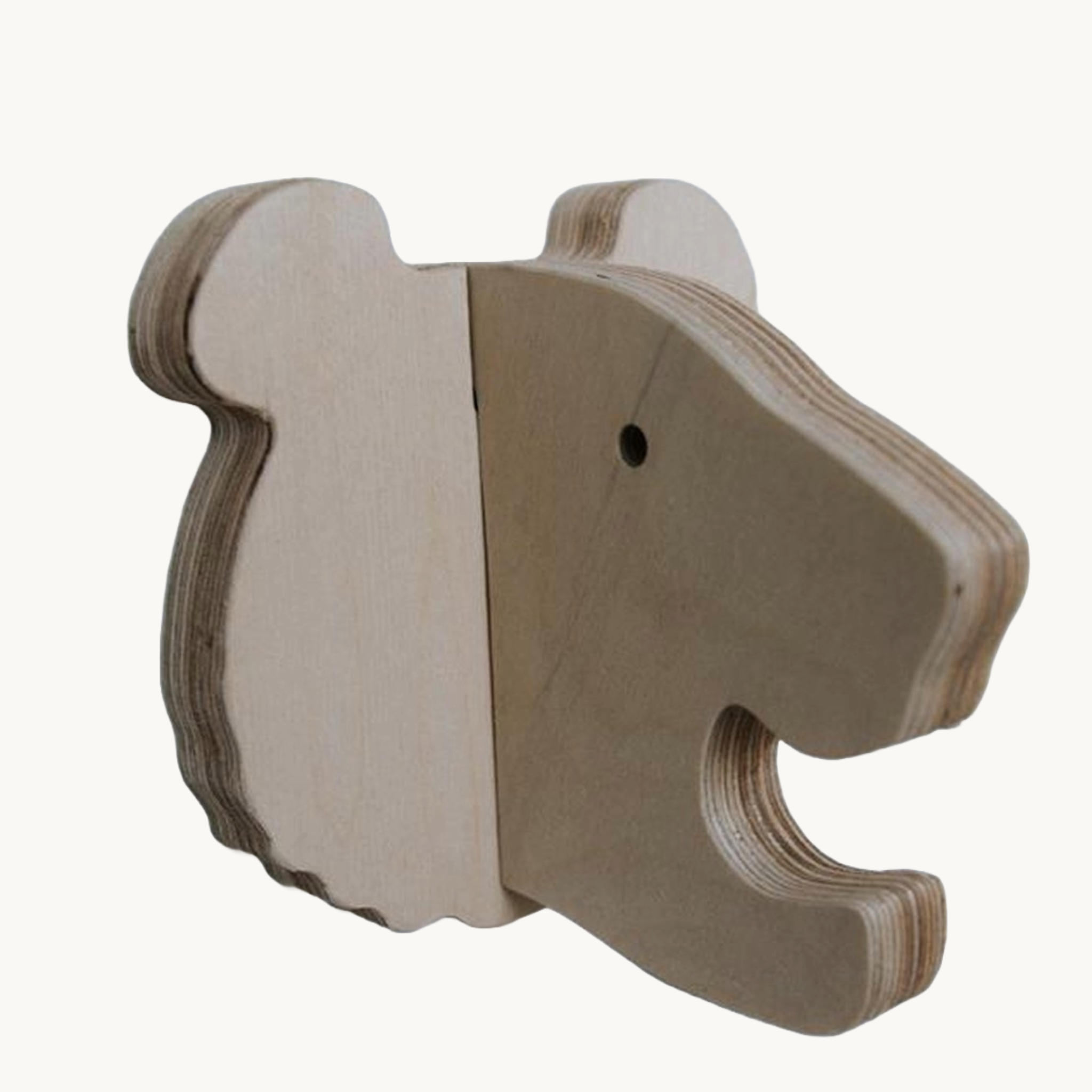 Ted & Fred - Wandhaak - Tijger Ted