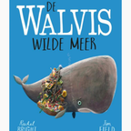 Hardcover boek de walvis wilde niet meer.