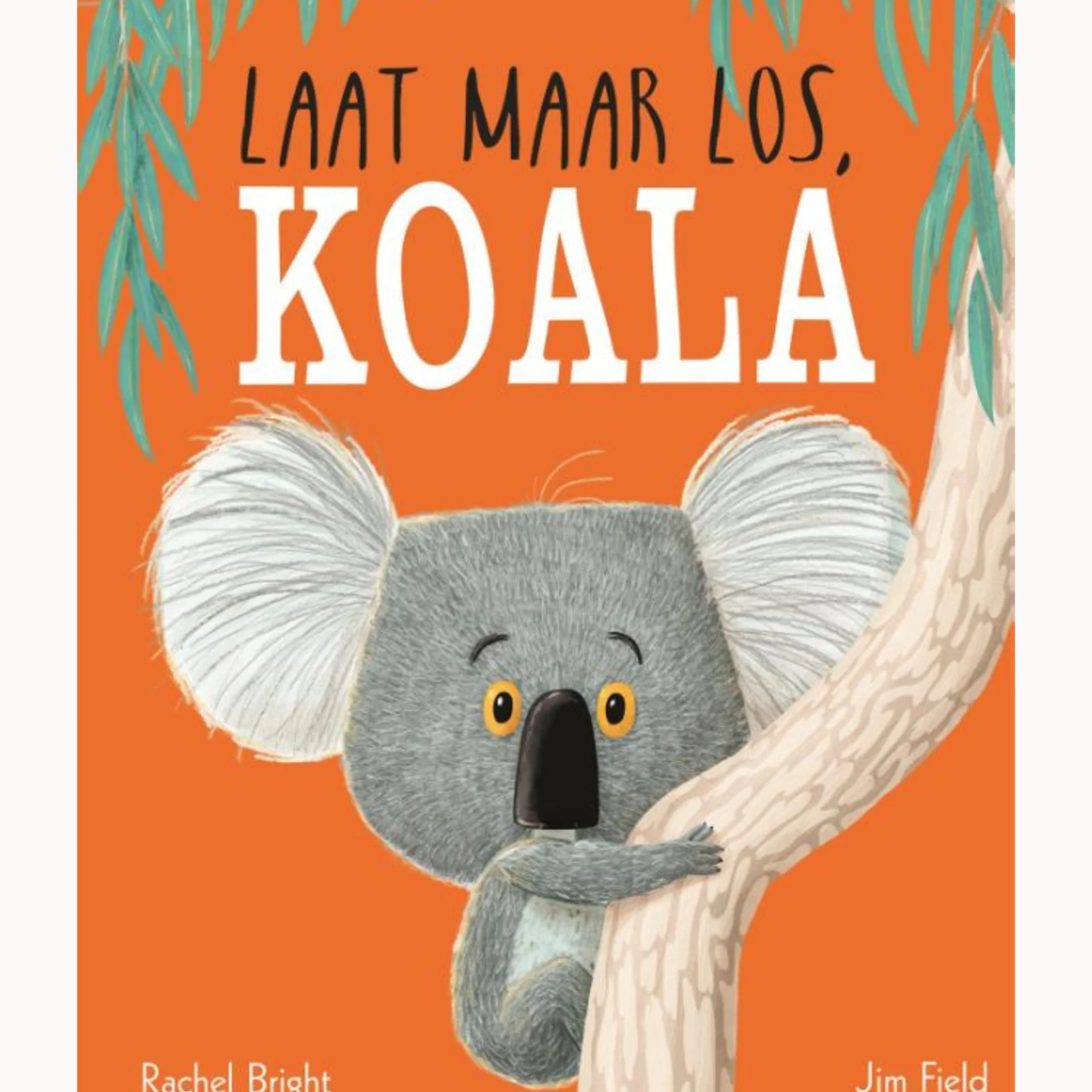 Hardcover boek laat maar los, koala