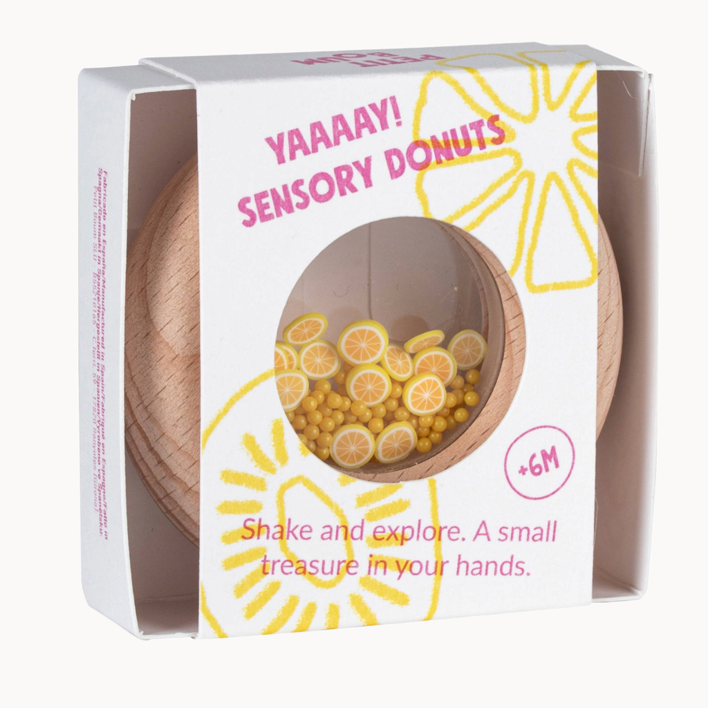 Petit Boum - Sensorische Donut - Citroen