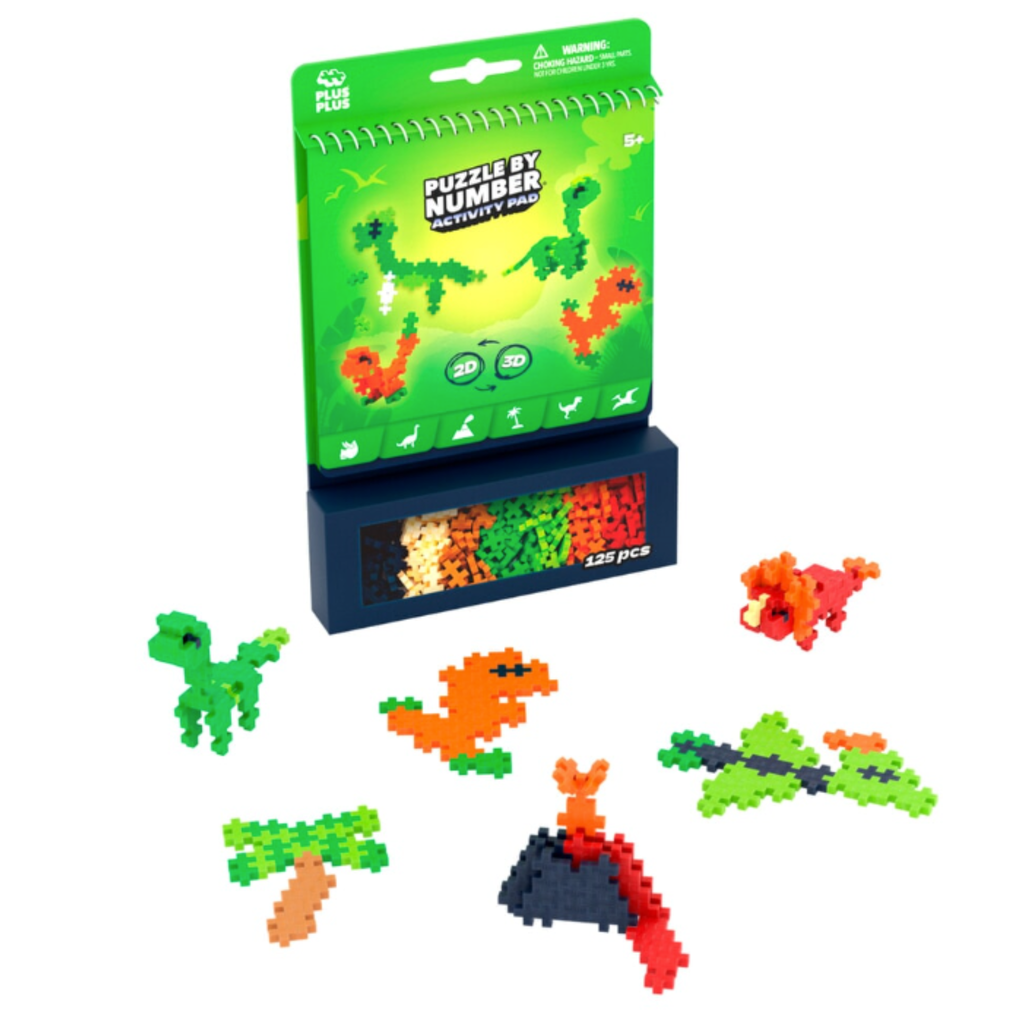 Plus-Plus Activity Pad - Dinosaurs