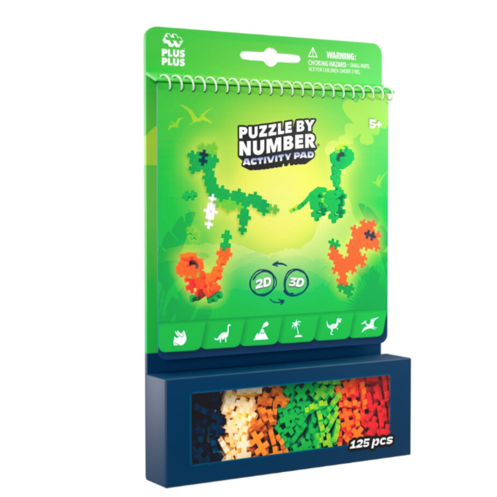 Plus-Plus Activity Pad - Dinosaurs