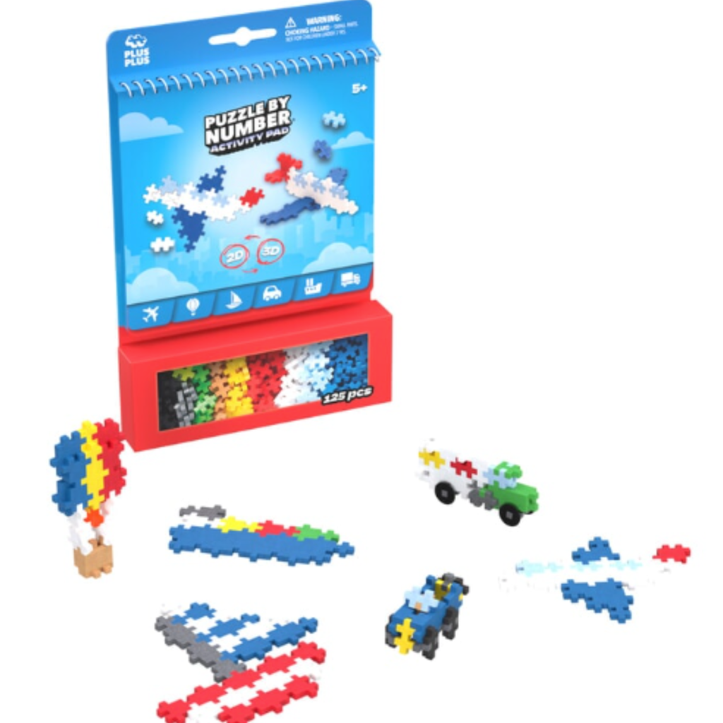 Plus-Plus Activity Pad - Transport