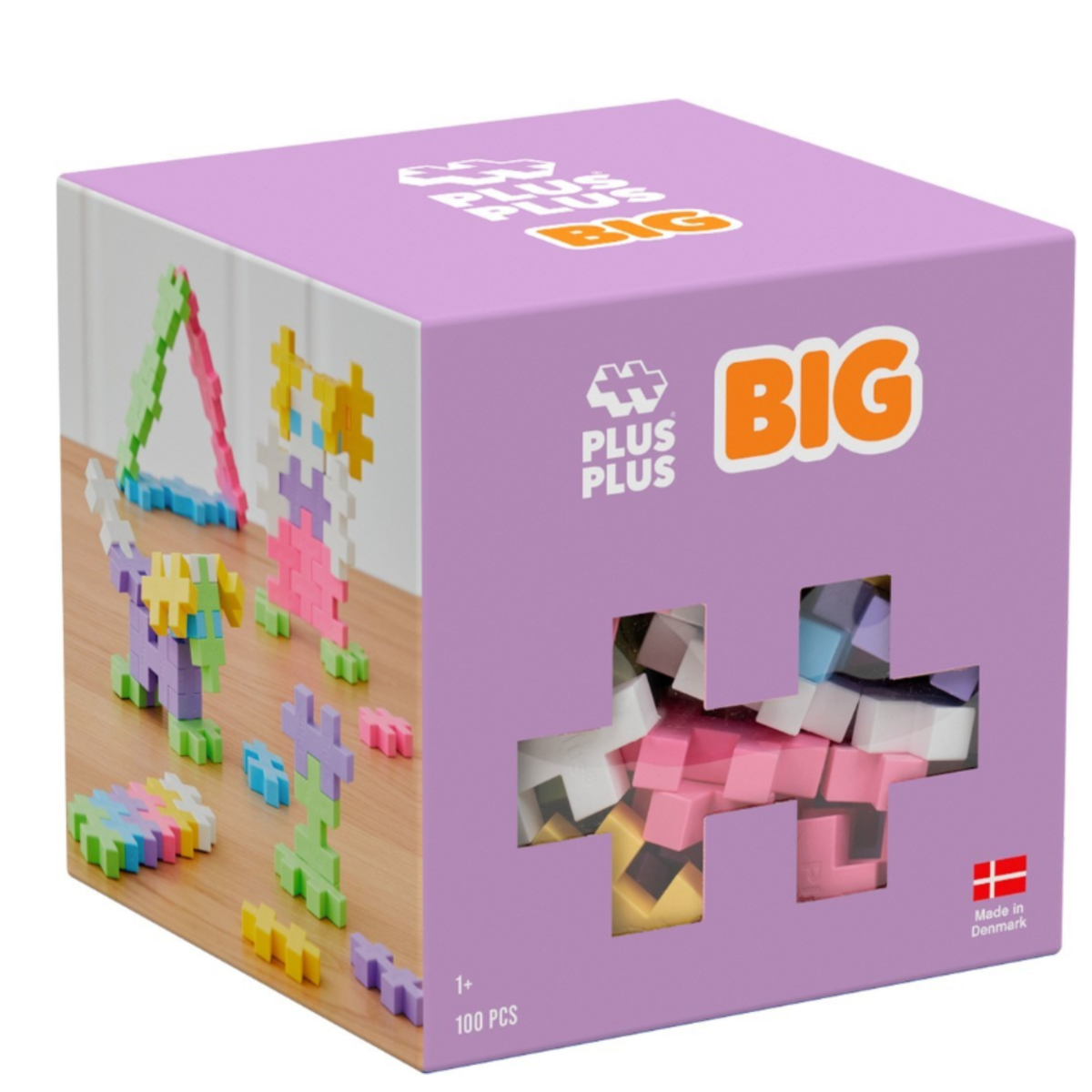 Plus-Plus - BIG Pastel - 100 pcs
