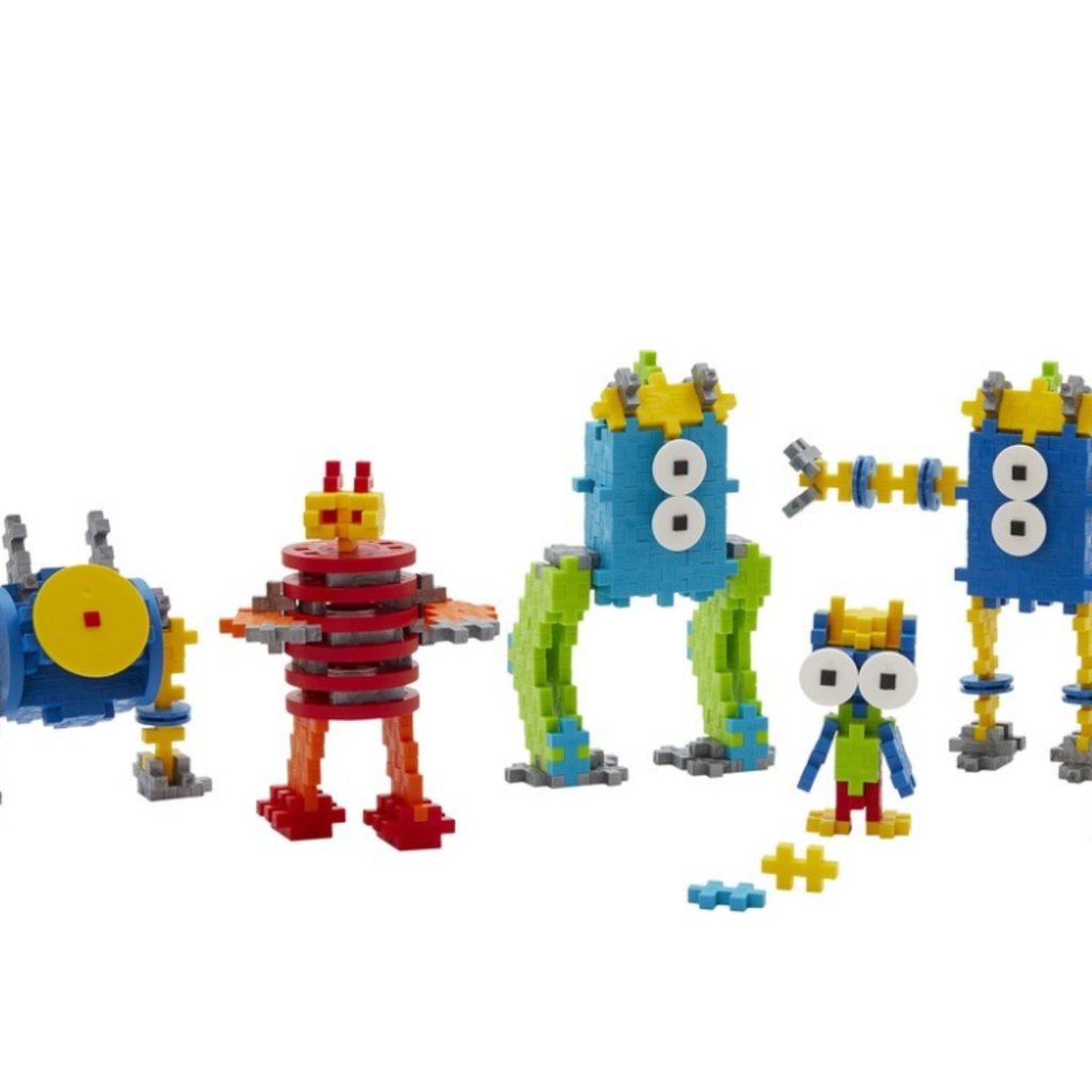 Plus-Plus -  Learn To Build - Robots - 250 pcs