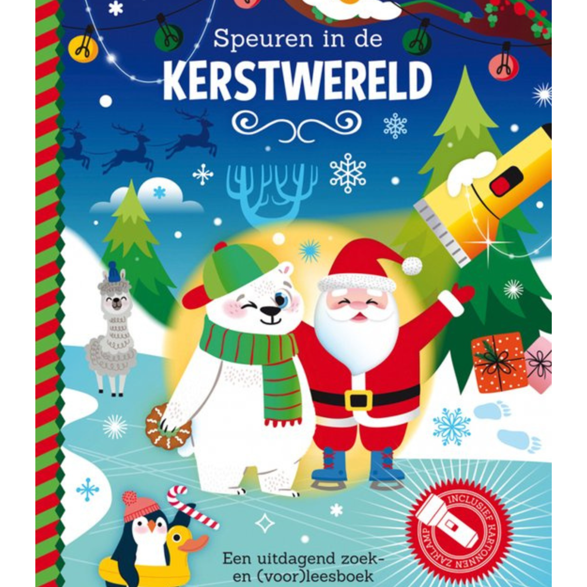 Zaklampboek - Speuren in de kerstwereld
