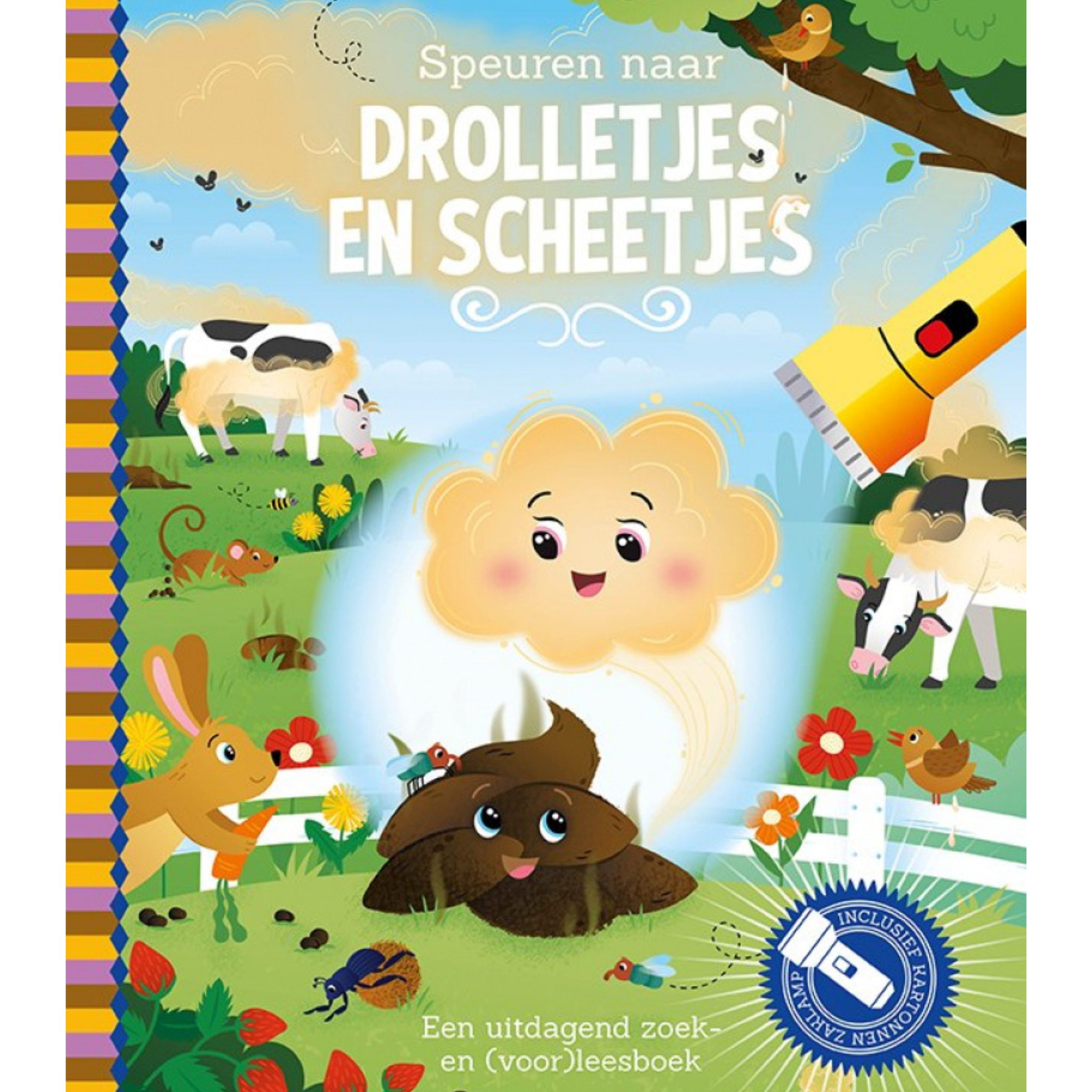 Zaklampboek - Speuren naar drolletjes en scheetjes