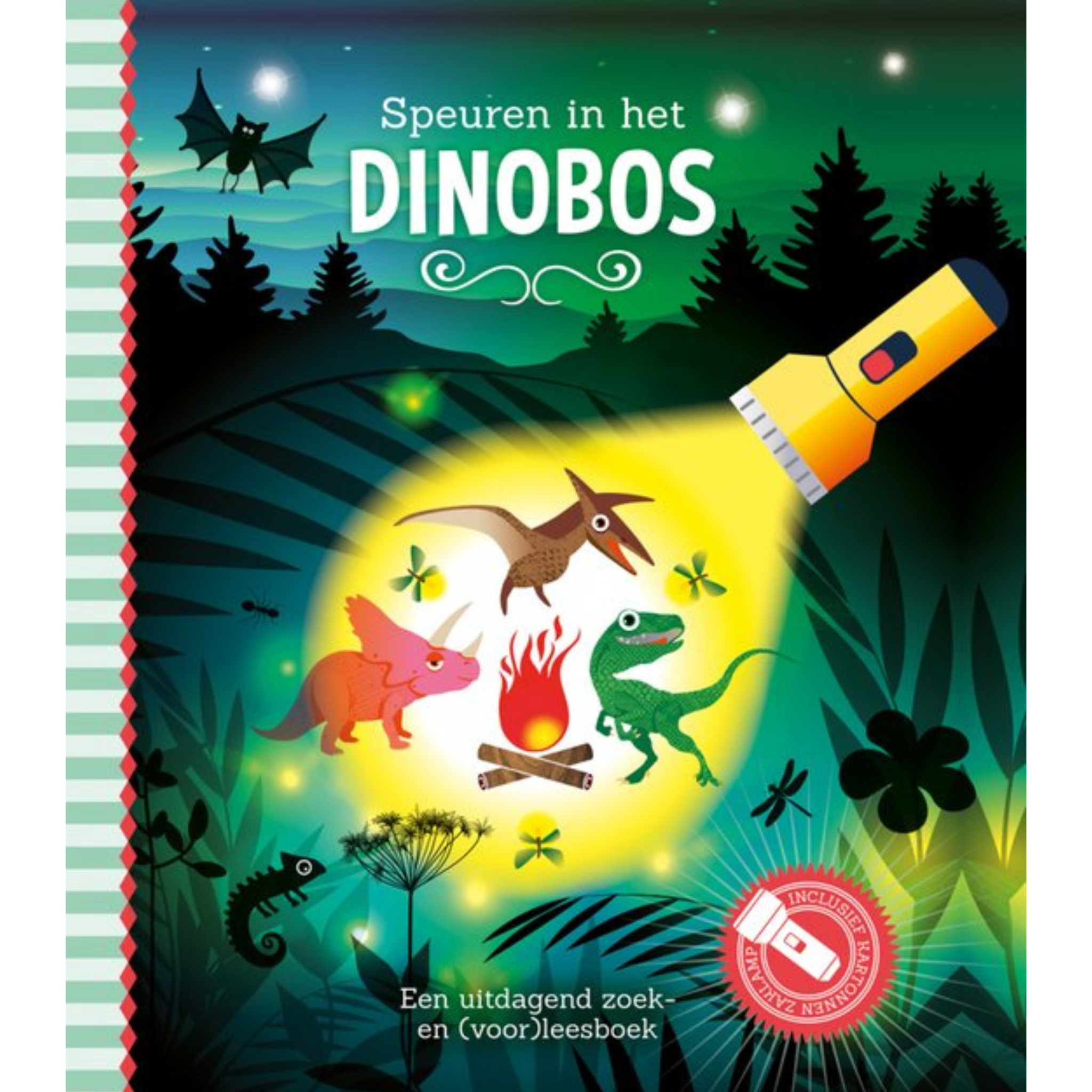 Zaklampboek - Speuren in het Dinobos