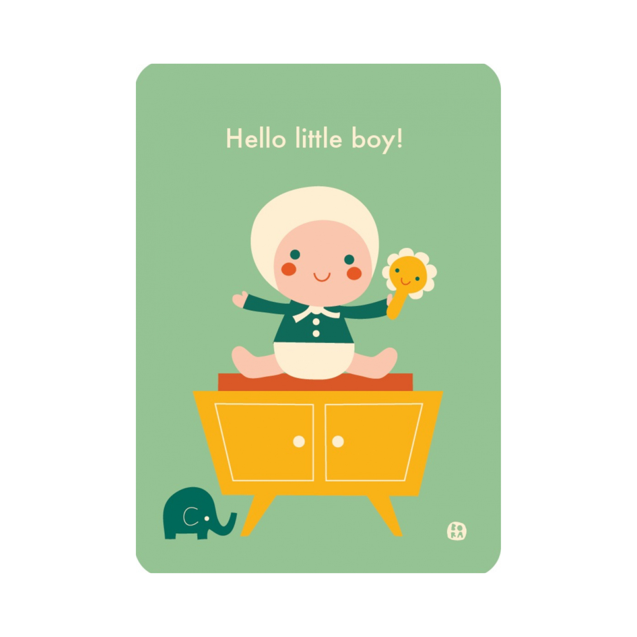 Wenskaart - Baby boy