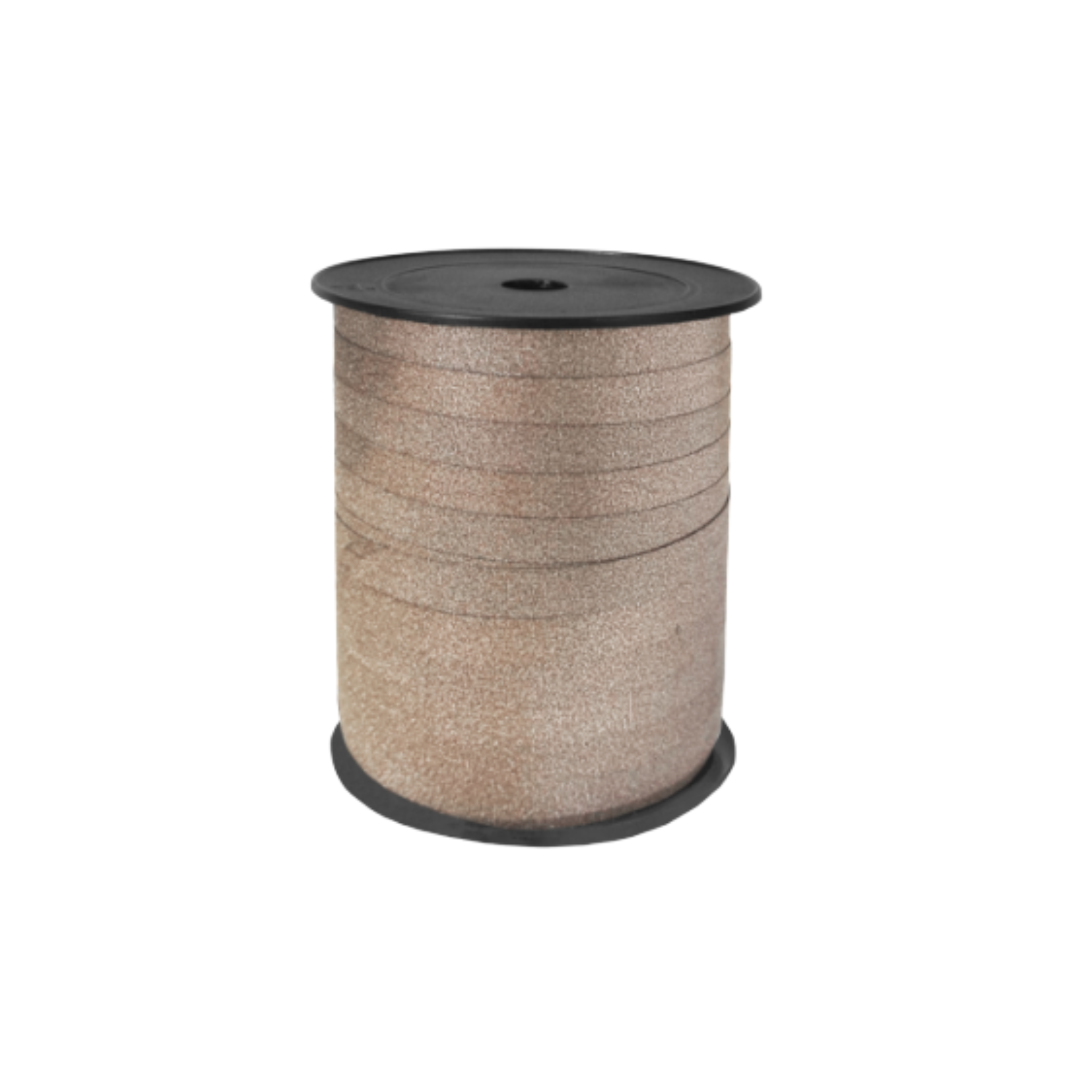 Lint - Bruin glitter - 4 meter
