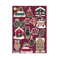 Stickervel - Kerst