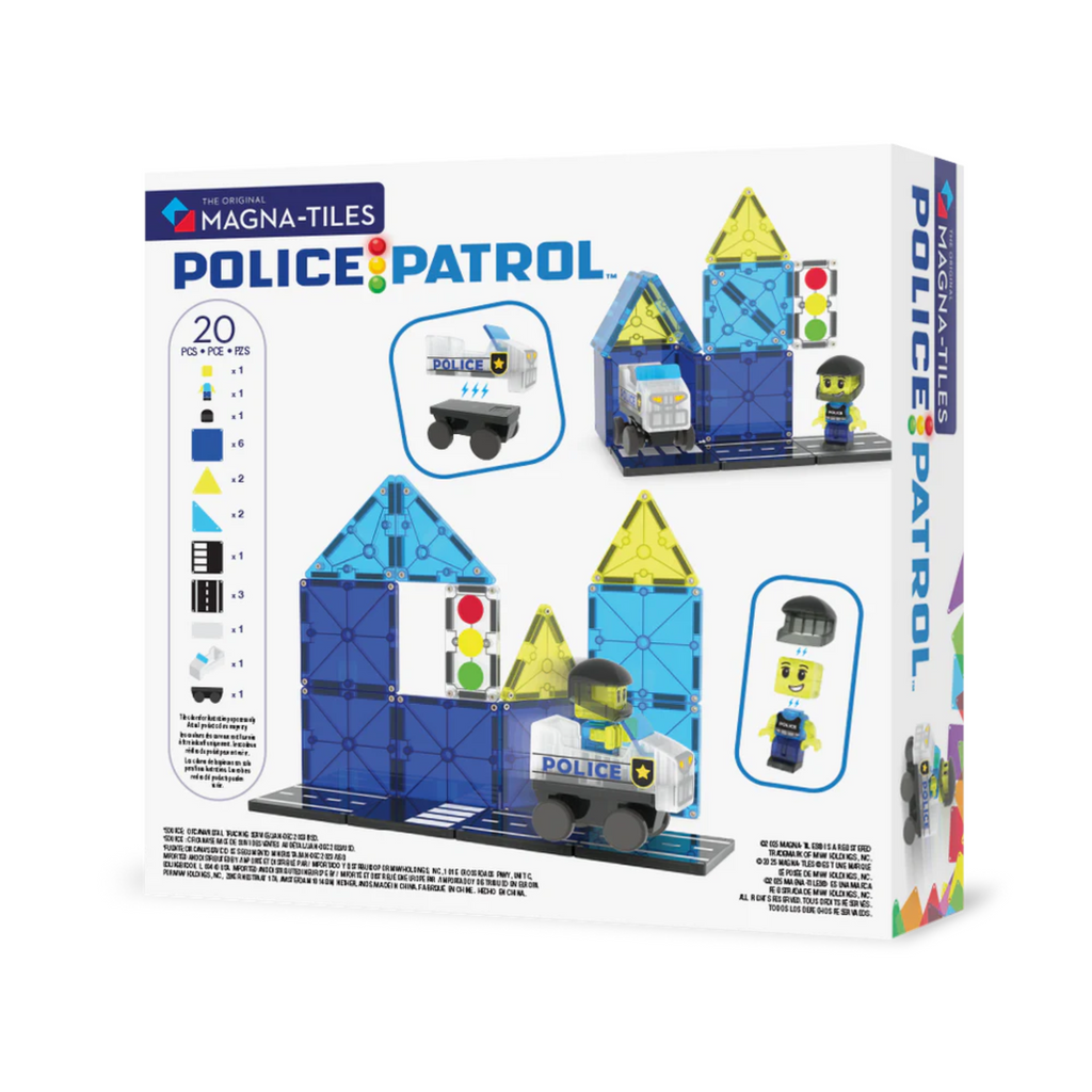 MAGNA-TILES - Police Station - 20 delige set