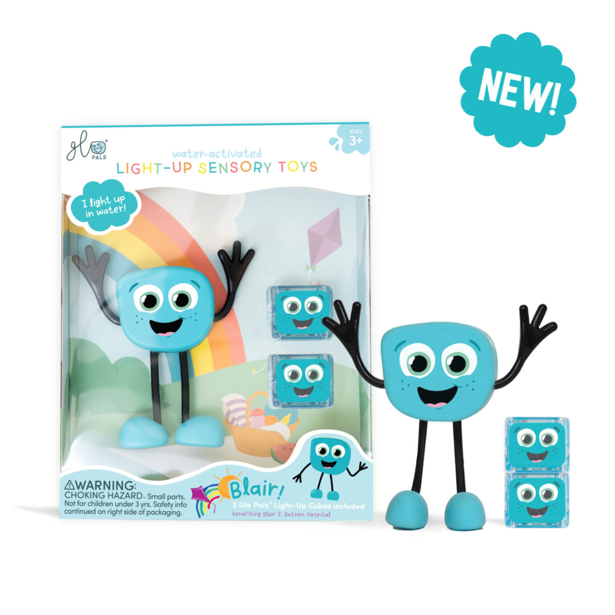 GloPals - Speelvriendje + 2 cubes - Blair