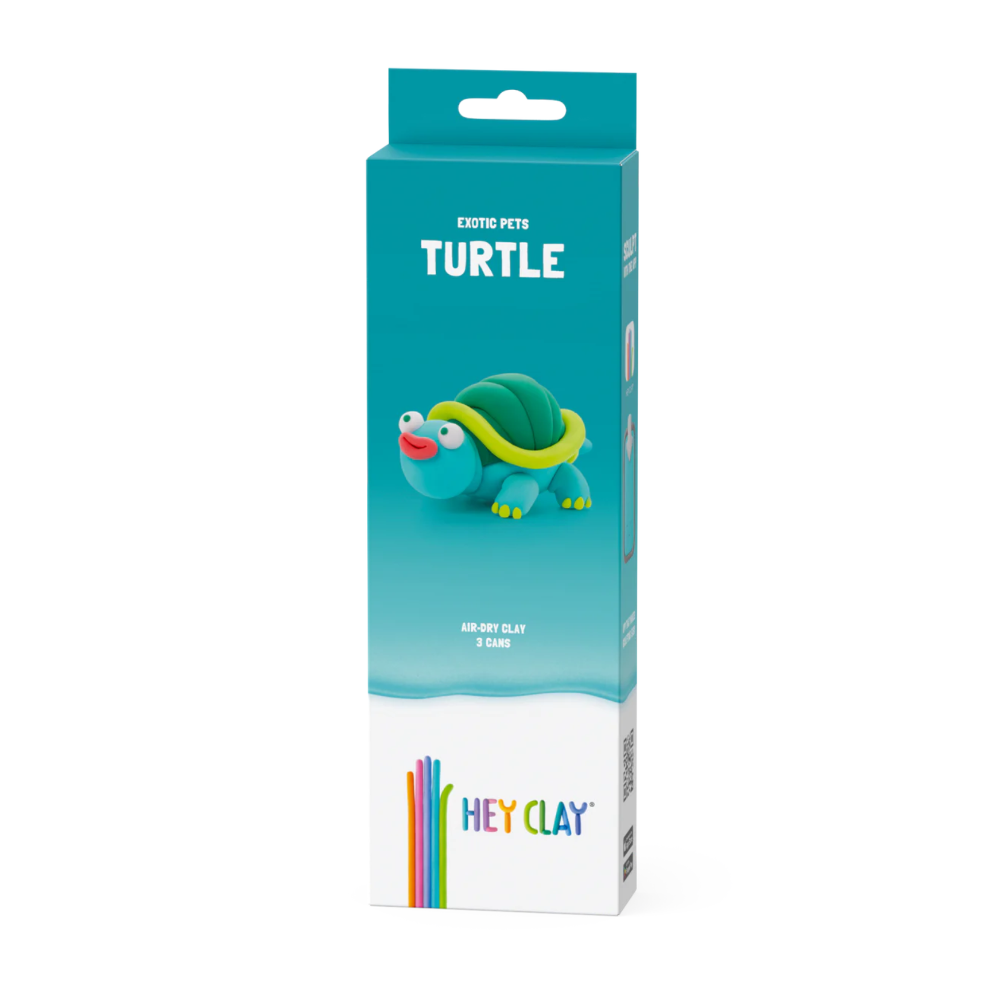 Hey Clay - Schildpad - 3 bakjes
