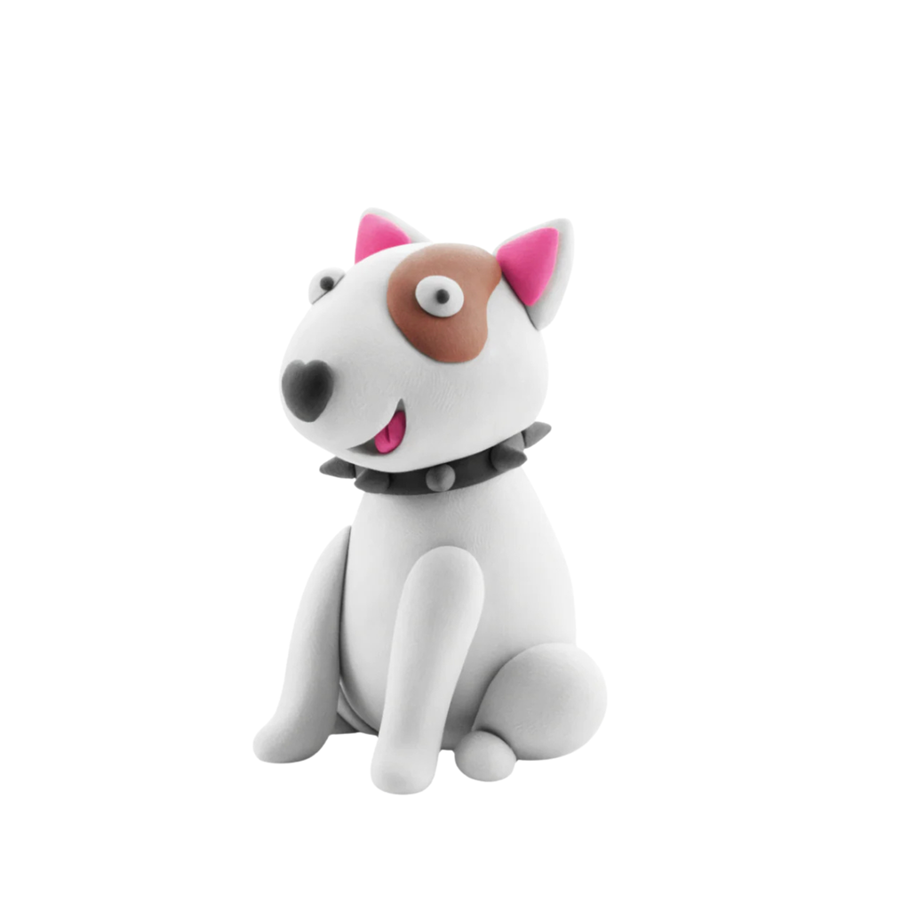 Hey Clay - Bullterriër - 3 bakjes