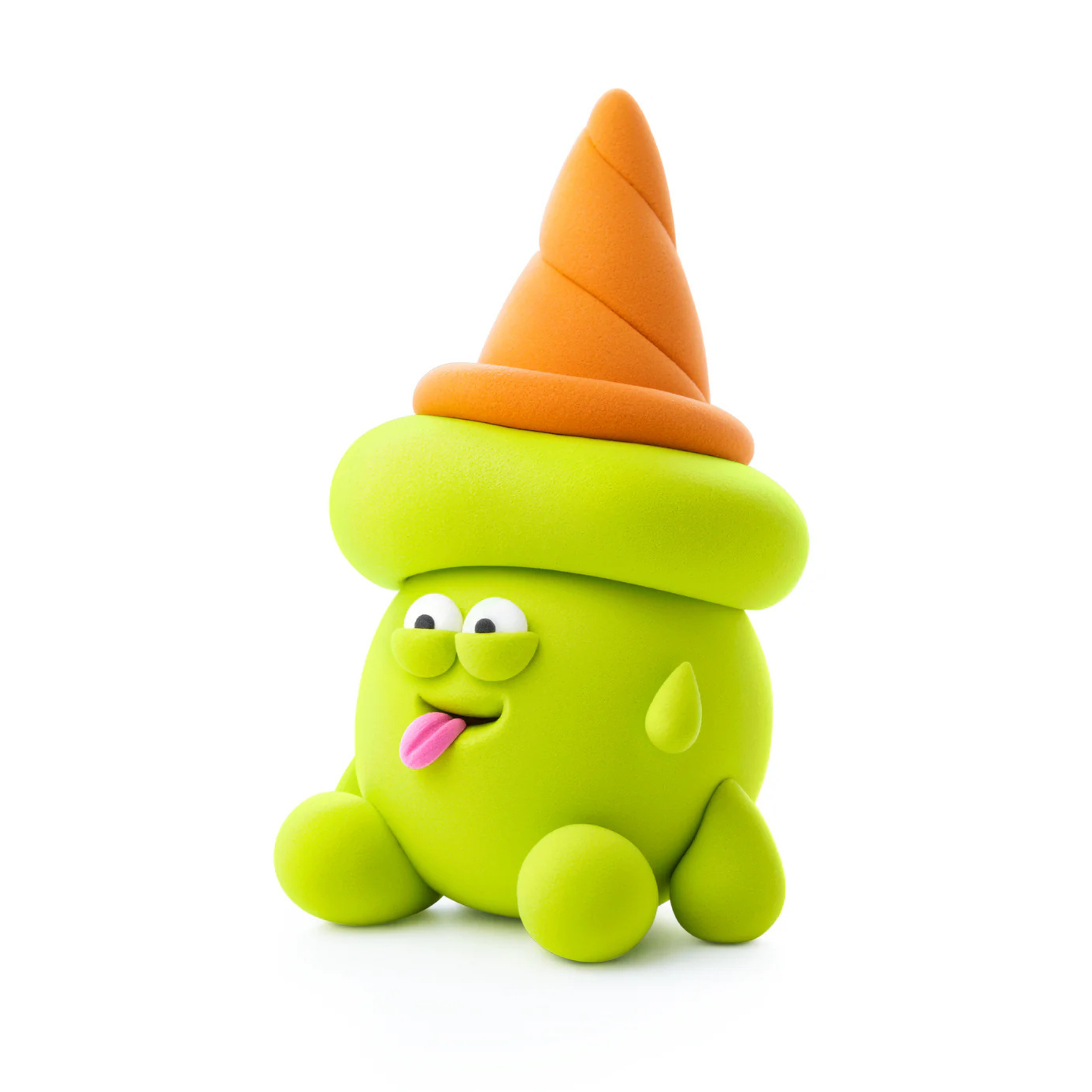 Hey Clay - Flip Cone - 3 bakjes