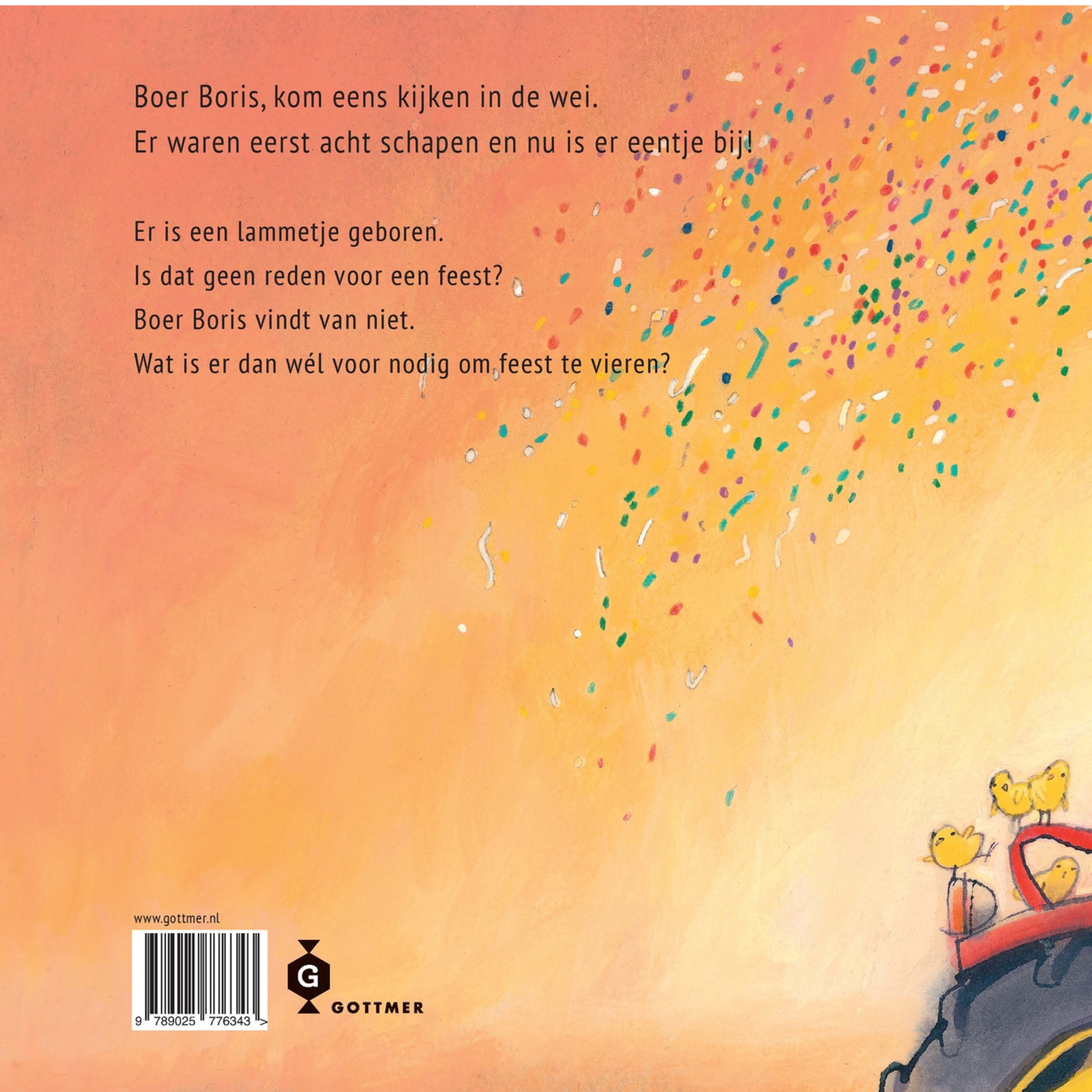Hardcover boek Boer Boris wij willen feest!