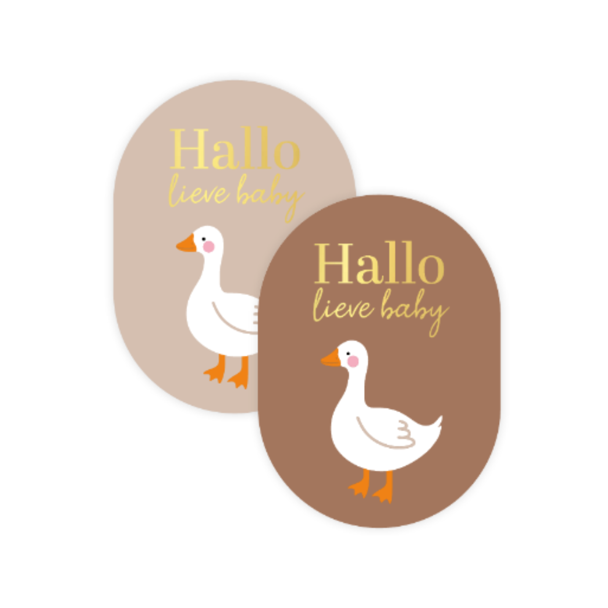 Sticker - Gans - 20 stuks