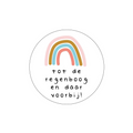 Sticker - Regenboog - 20 stuks