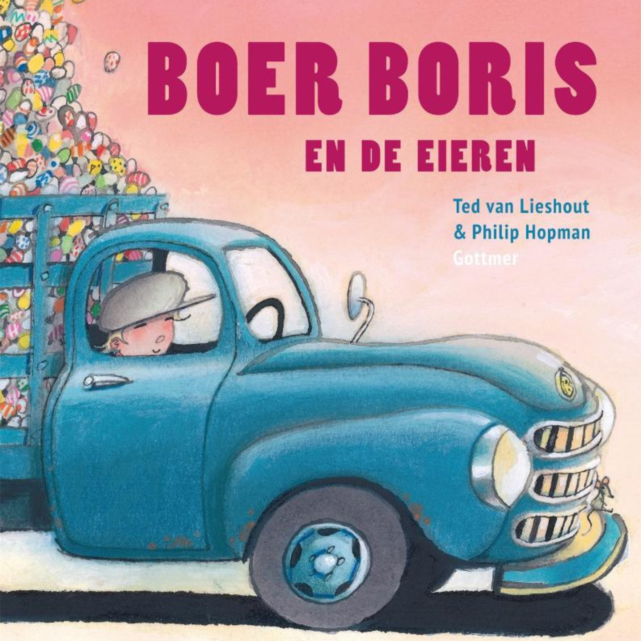 Hardcover boek Boer Boris en de eieren