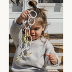 Bibs Loops - Blush/Woodchuck/Ivory