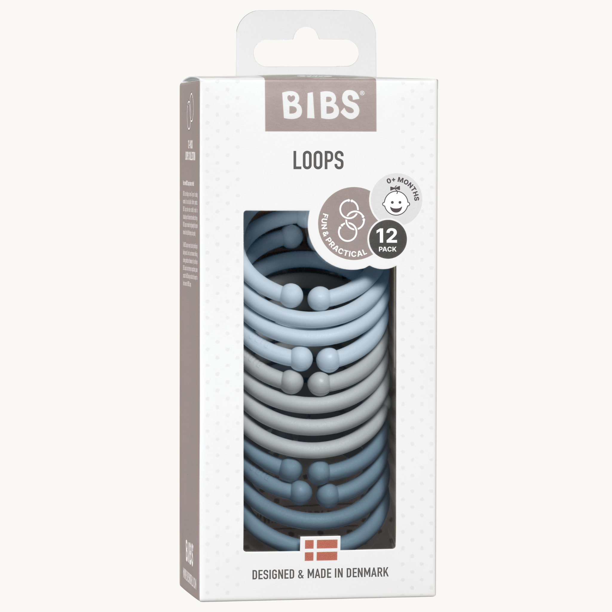 Bibs Loops - Blue/Petrol/Cloud