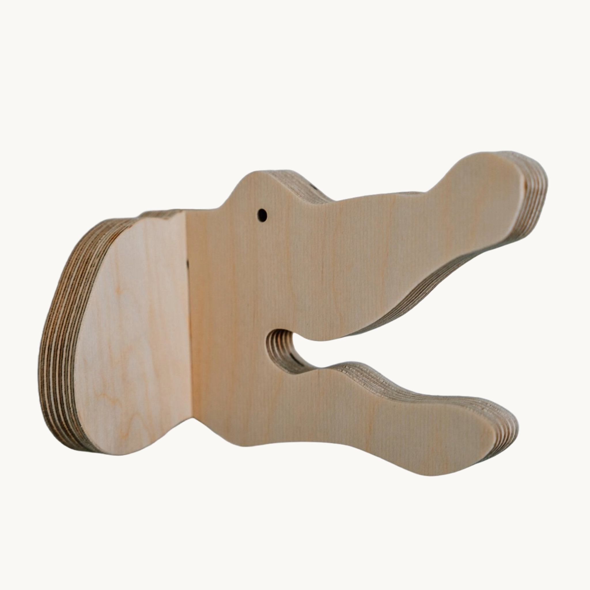 Ted & Fred - Wandhaak - Krokodil Kees