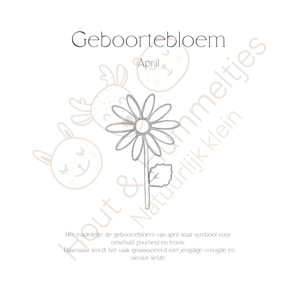 Geboortebloem - April