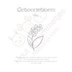Geboortebloem - Mei