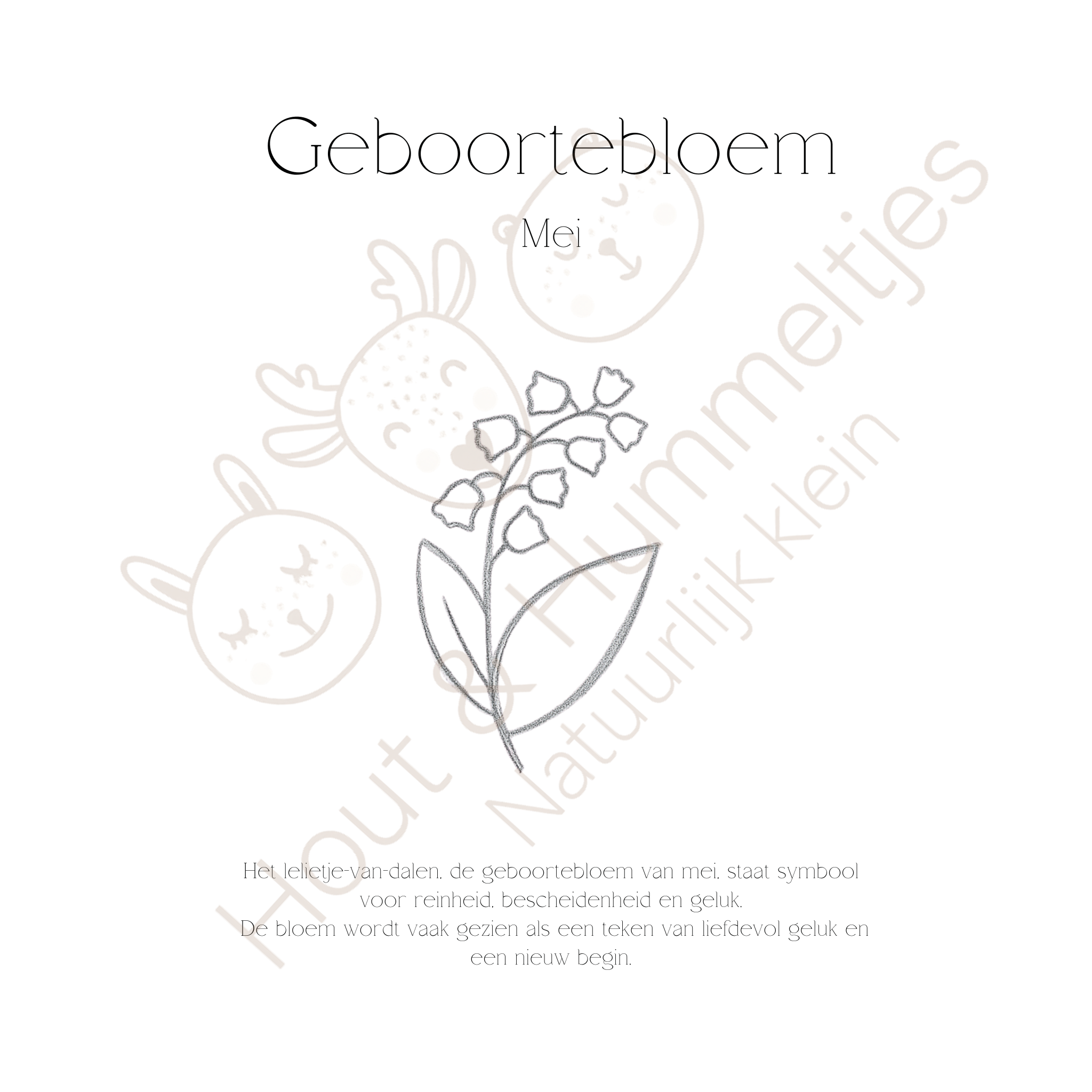 Geboortebloem - Mei