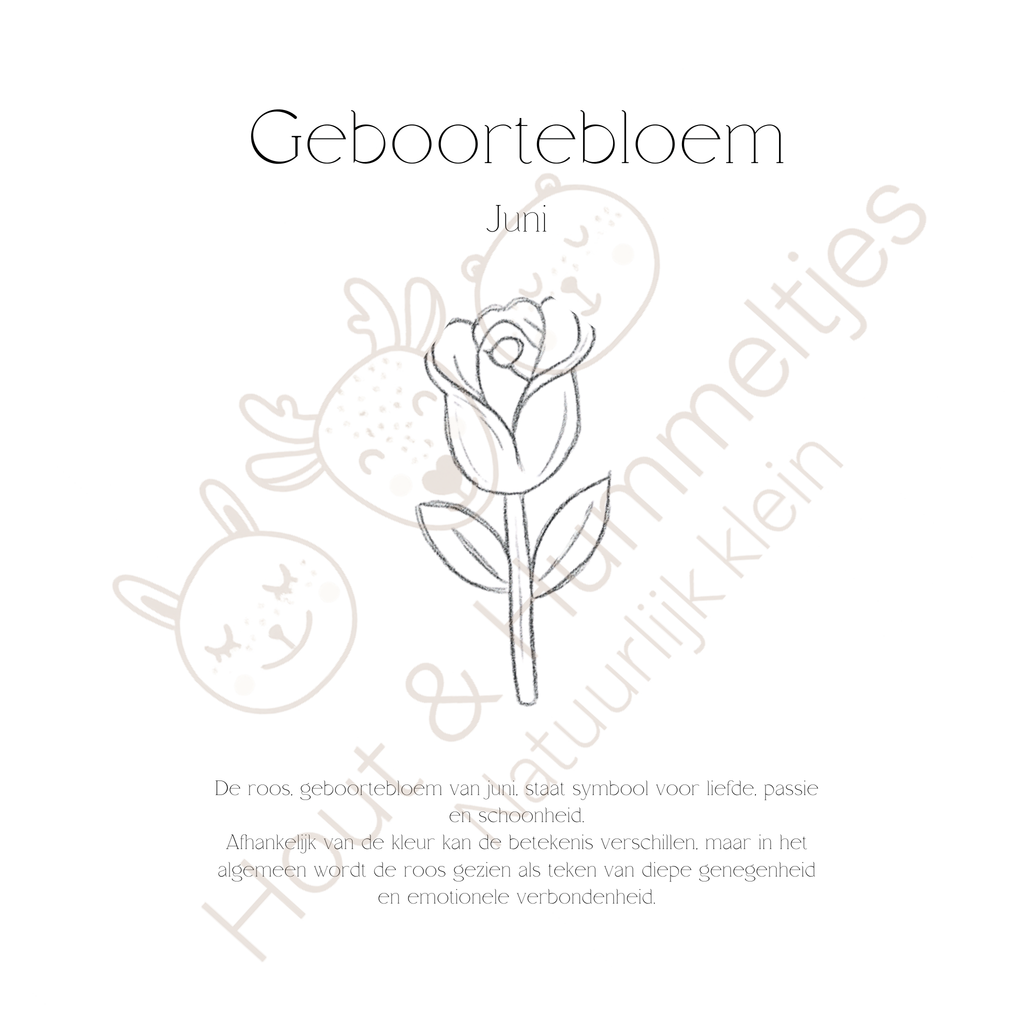 Geboortebloem - Juni