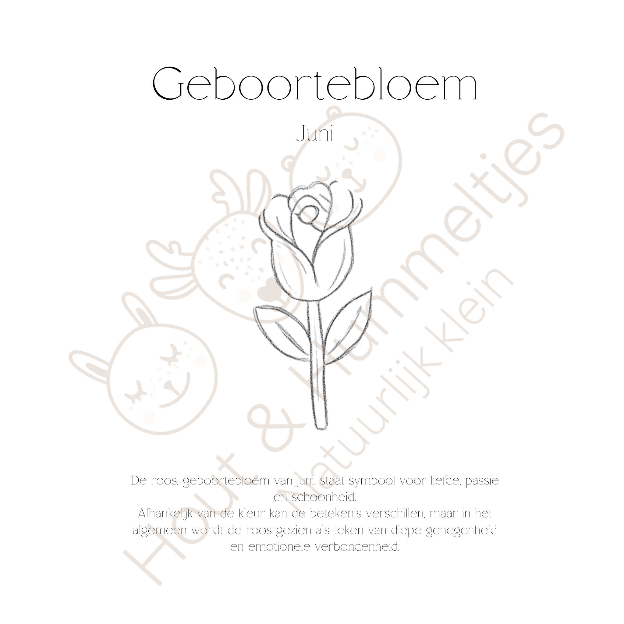 Geboortebloem - Juni