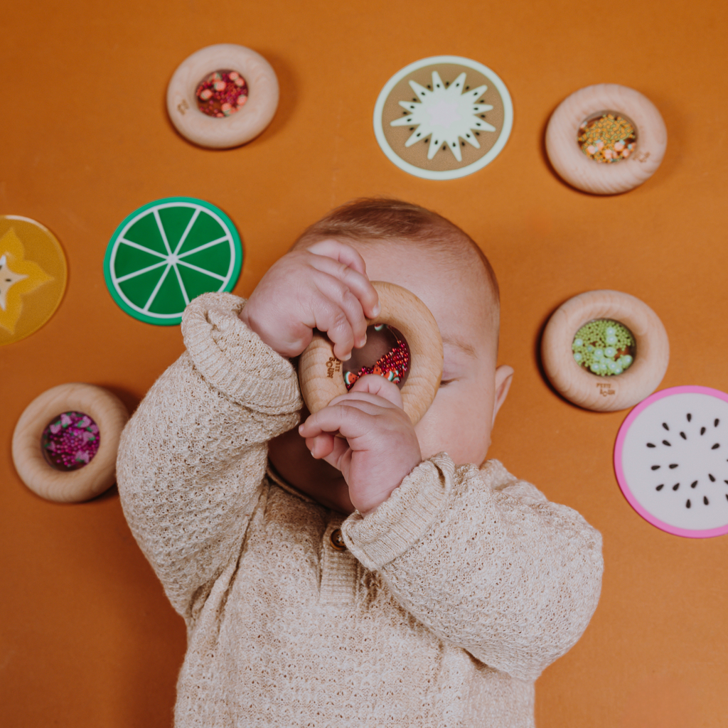 Petit Boum - Sensorische Donut - Druiven