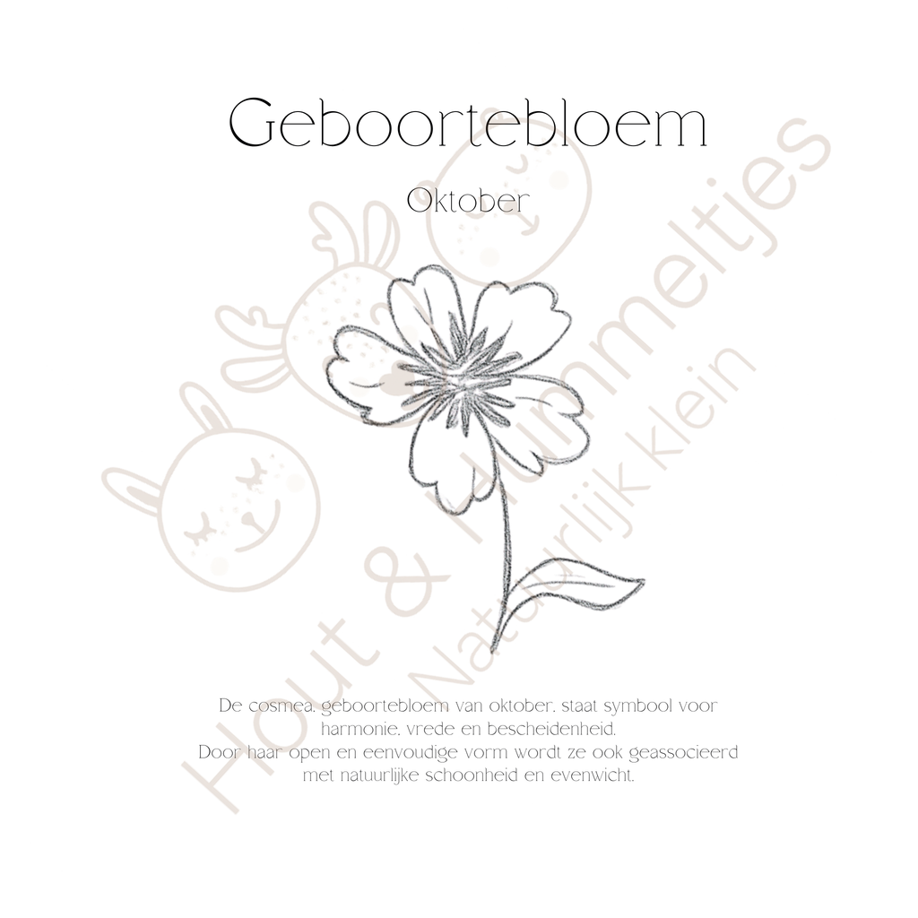 Geboortebloem - Oktober