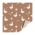 Cadeaupapier - Gans bruin - 2 meter